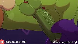 Очередь Фредди (ФНАФ) - порно видео