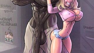 Феминизация сисси и гипно-поклонение большому черному члену - порно видео