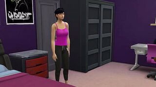 Брат трахает спящую сестренку после игры в компьютерную игру - запрет на секс в семье - фильм для взрослых - запрет на секс - порно видео