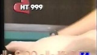 Теплые моменты с итальянским ТВ Эмануэль Кристальди - порно видео