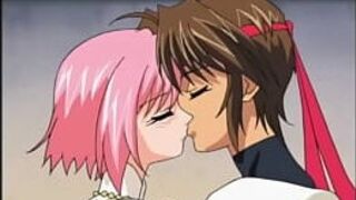 Хентай ванна романтический первый раз секс милая пара - порно видео