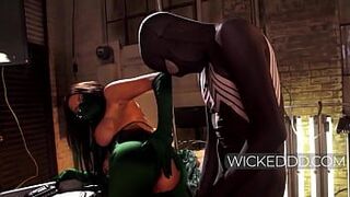 Анал с возбужденным ядом (пародия на Мстителей) - порно видео